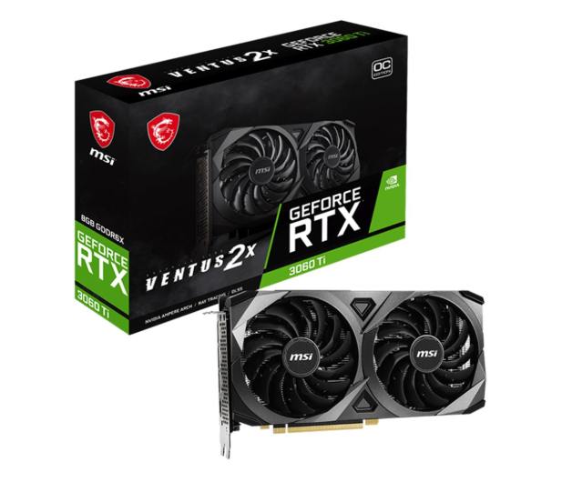 MSI GeForce RTX 3060 Ti VENTUS 2X OC 8GB GDDR6X